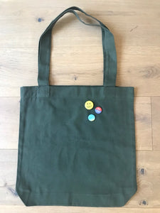 Tote Bag in Army Green